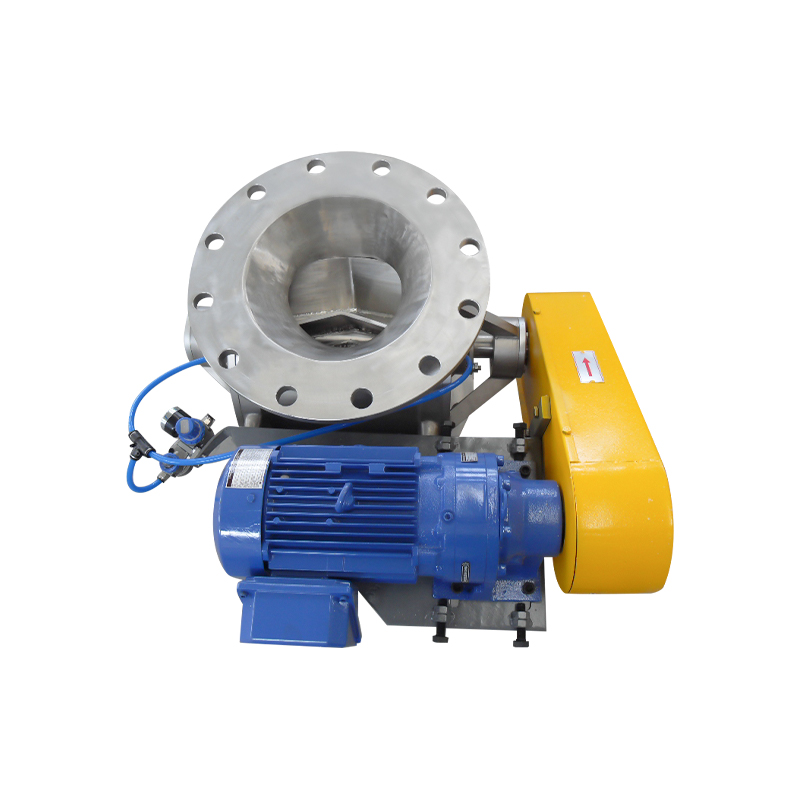 Supapă rotativă anti-blocare cu rotor în V
